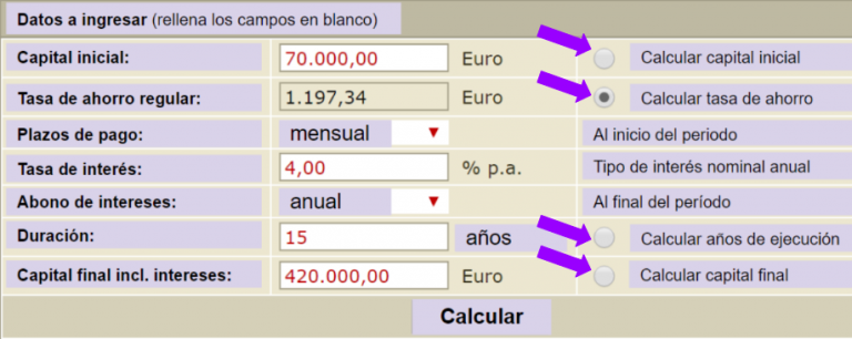 Calculadora De Interés Compuesto Para Tu Meta Financiera 🎯